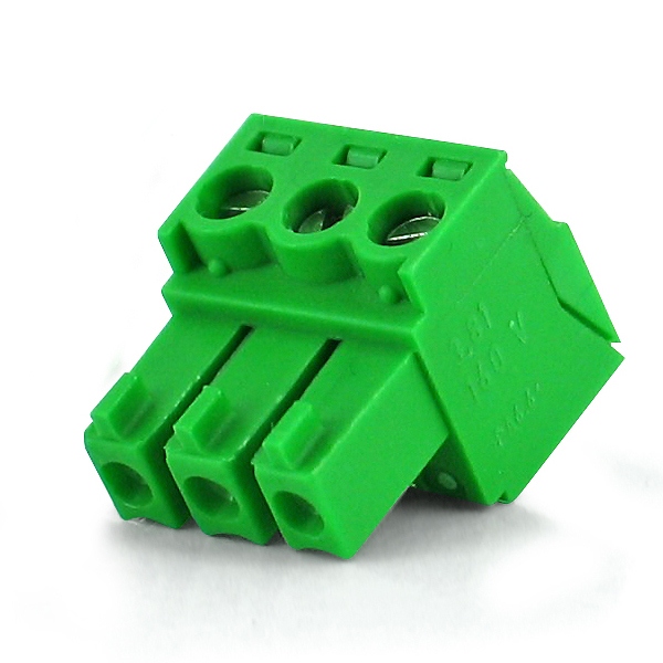 Madgetech TERMINAL BLOCK, 3 POSITION Pluggable Terminal Block For Use
